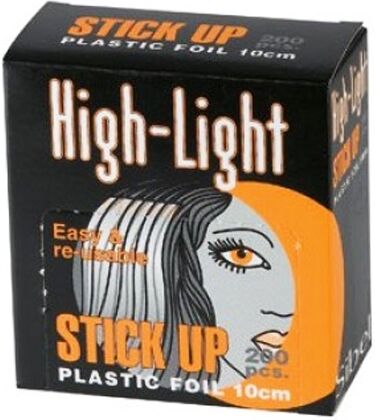 Sibel High-Light Stick Up Orange Plastic Foil 10cm - 4333010