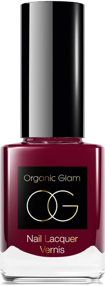 Organic Glam Deep Ruby Nail Polish (U) 11 ml