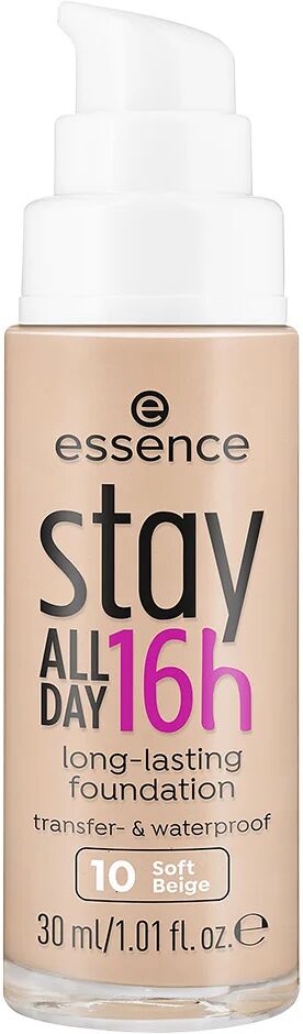 essence Stay All Day Long-Lasting Foundation, 30 ml essence Foundation