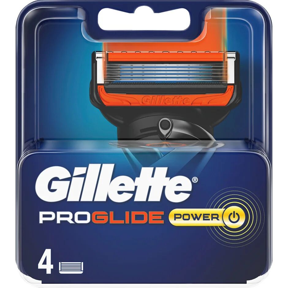 Gillette Fusion ProGlide Power,  Gillette Barberhøvler & Barberblad
