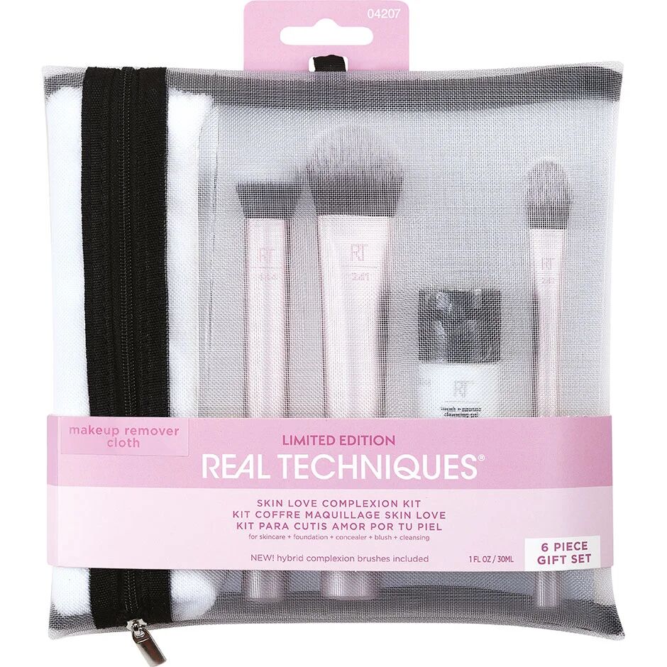 Real Techniques Skin Love Complexion Kit,  Real Techniques Børster og pensler