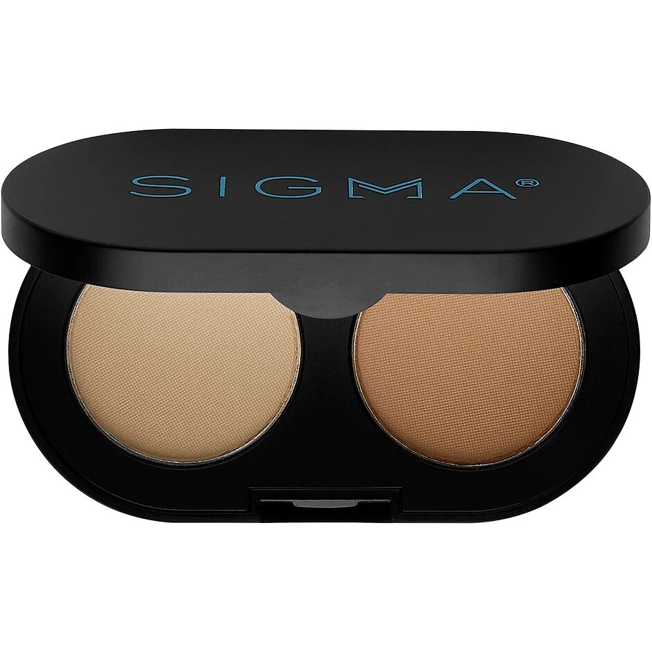 Sigma Color + Shape Brow Powder Duo Light,  Sigma Beauty Øyenbrynsmakeup