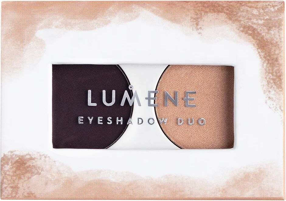 Lumene Bright Eyes Eyeshadow Duo, 3,2 g Lumene Øyenskygge