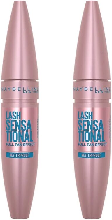 Maybelline Lash Sensational Waterproof Mascara 2-pk,  Maybelline Mascara