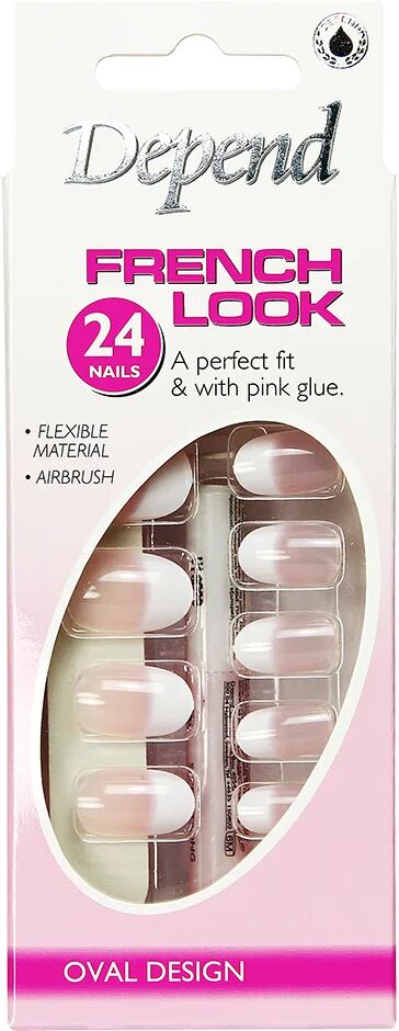 Depend French Look Artificial Nails,  Depend Løsnegler