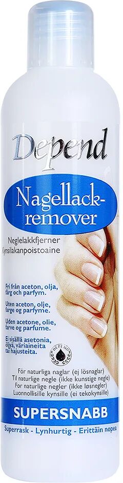 Depend Nail Polish Remover, 100 ml Depend Neglelakksfjerner