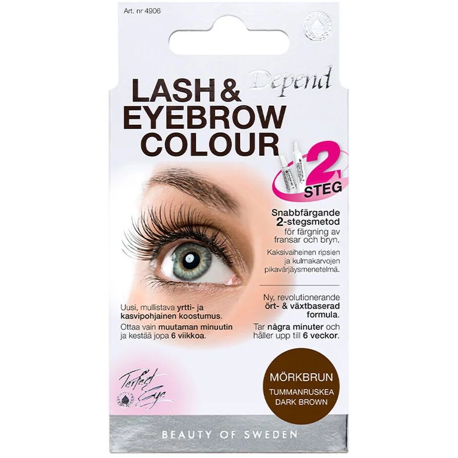 Depend Lash & Eyebrow Color,  Depend Øyenbrynsfarge & Trimmers