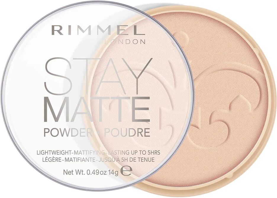 Rimmel London Stay Matte Long Lasting Pressed Powder, 14 g Rimmel London Pudder