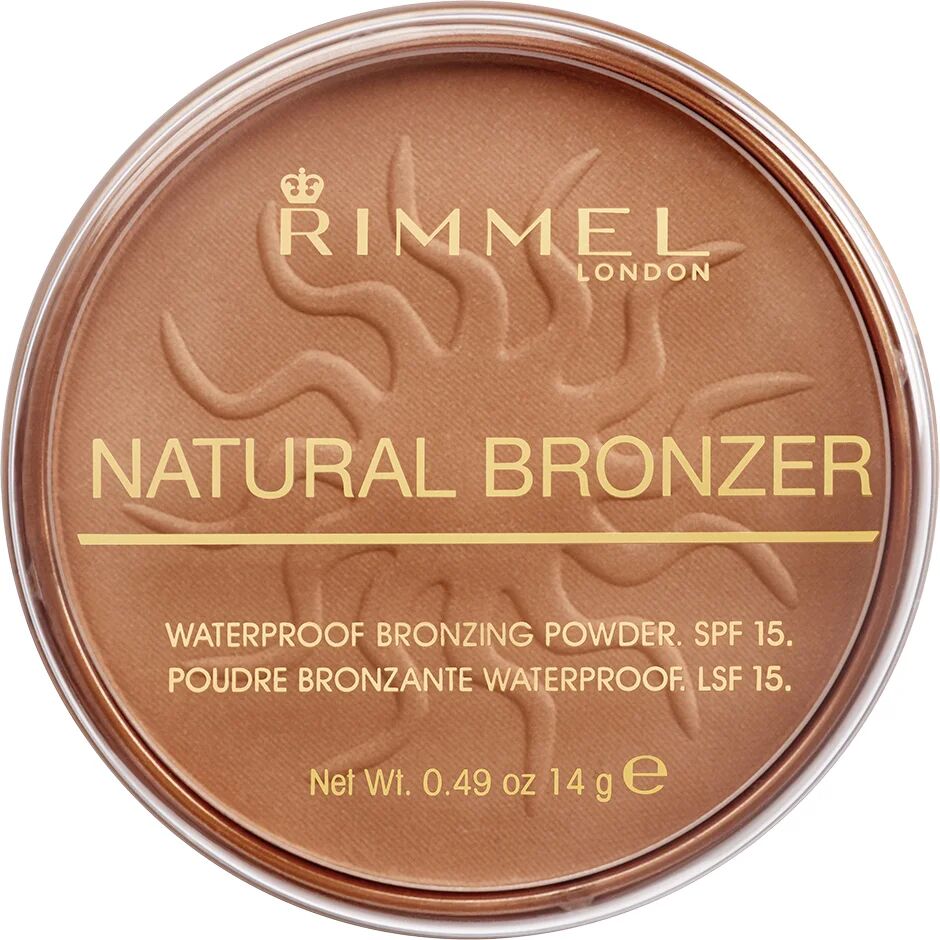 Rimmel London Natural Bronzer Waterproof SPF15, 14 g Rimmel London Bronzer