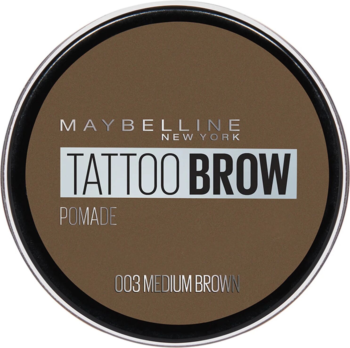 Maybelline Tattoo Brow Pomade Pot, 3.5 g Maybelline Øyenbrynsmakeup