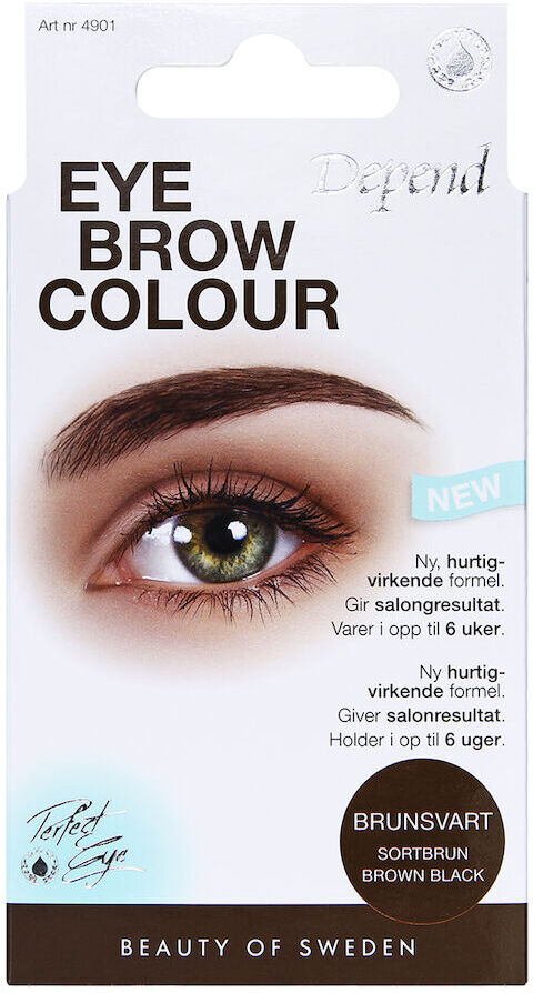 Depend Eyebrow Colour Brown Black