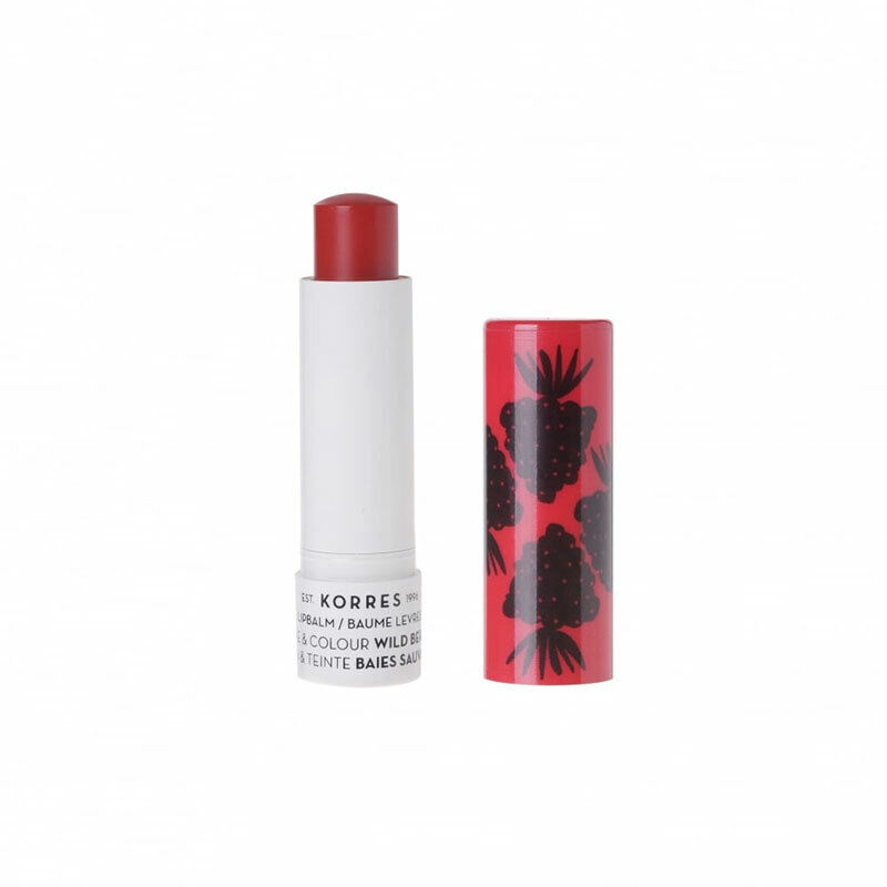 Korres Care & Colour Lip Balm Wild Berries