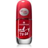 Essence Gel Nail Colour verniz tom 56 red-y to go 8 ml. Gel Nail Colour