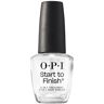 Opi Começar A Acabar 3 em 1 Tratamento base, top coat e fortalecedor 15 ml