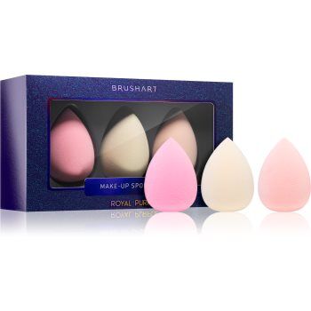 BrushArt Face Sponge set Esponja de maquilhagem 3 pçs ROYAL PURPLE. Face Sponge set