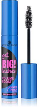 Essence Get BIG! Lashes rímel à prova d'água para dar volume tom 01 Black 12 ml. Get BIG! Lashes