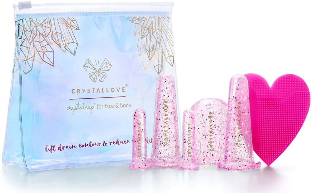 Crystallove Face And Body Cupping Rose Set 1 und.