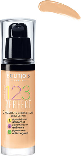 Bourjois 123 Perfect Foundation Base Aperfeiçoadora Cor 54 Beige 30ml