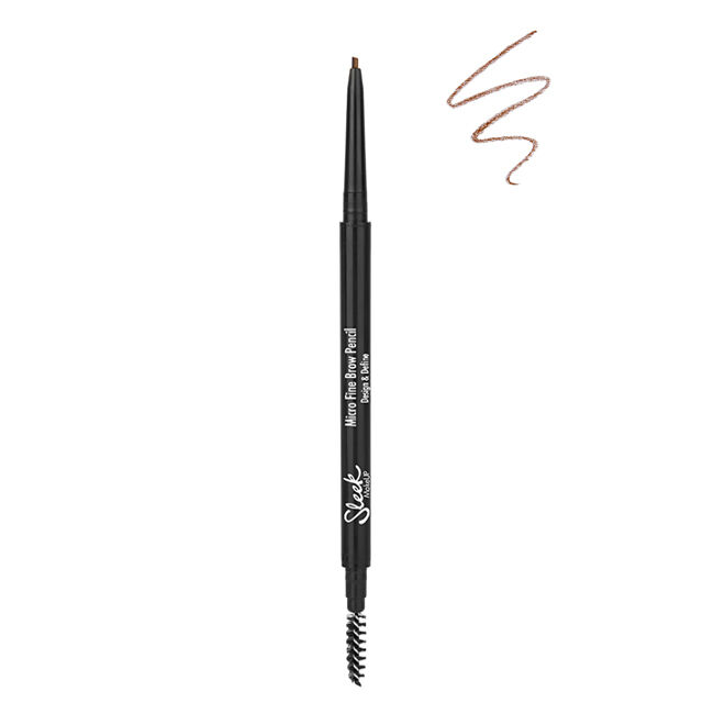 Sleek Makeup Sleek Micro-Fine Brow Pencil Lápis de Sobrancelhas Cor Medium Brown