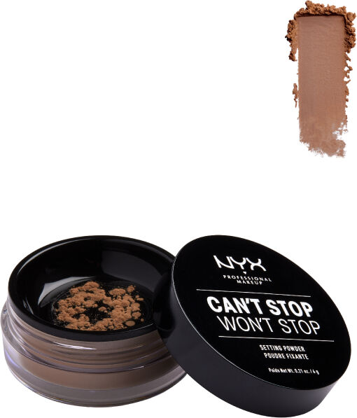 NYX Professional Makeup NYX Can't Stop Won't Stop Pó Fixador Cor Medium Deep 6gr