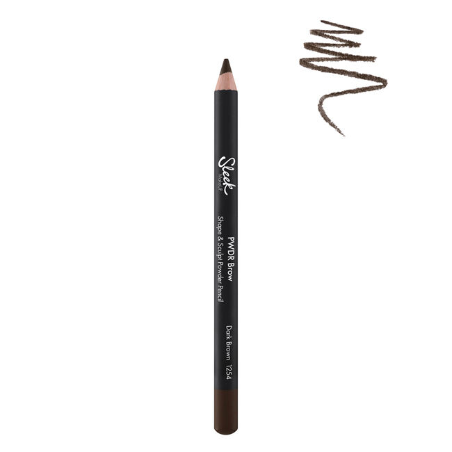 Sleek Makeup Sleek PWDR Brow Shape & Sculpt Powder Pencil Lápis de Sobrancelhas Cor Dark Brown 1.29gr