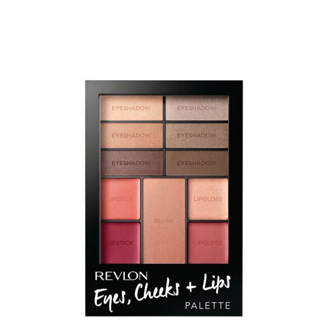 Revlon Eyes, Cheeks + Lips Paleta Cor 100 Romantic Nudes