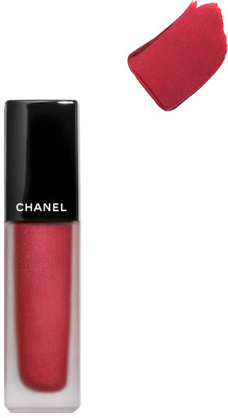 Chanel Rouge Allure Ink Batom Mate Cor 208 Metallic Red 6ml