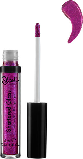 Sleek Makeup Sleek Shattered Glass Intense Glitter Lip Topper Gloss Cor Acid Kiss 3ml