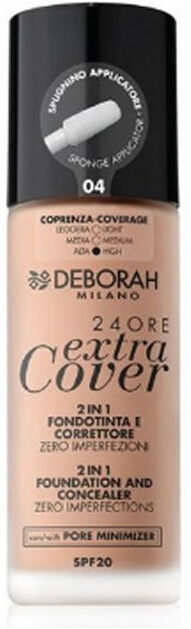 Deborah Milano 24 Ore Extra Cover 2 En 1 Spf20 04