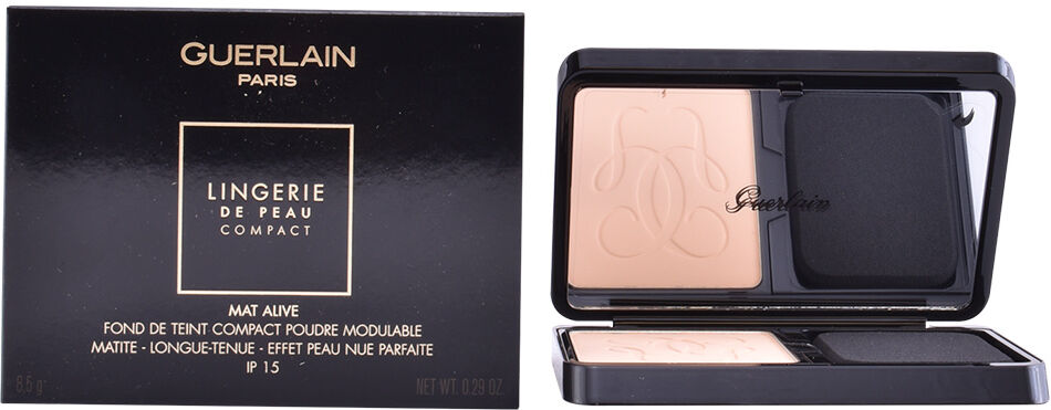 Guerlain Lingerie De Peau Mat Alive Compact Powder 02C-clair rosé