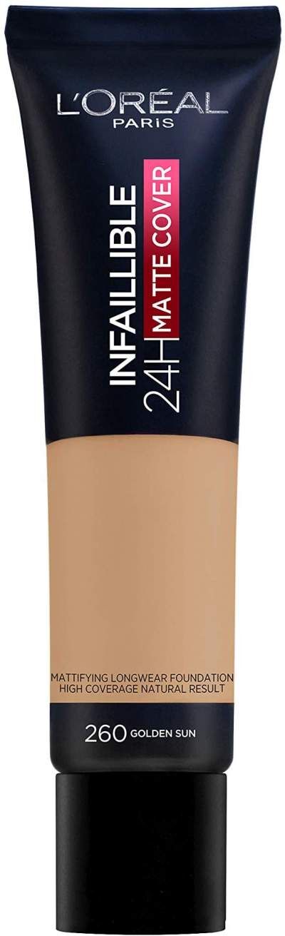 L'Oréal Infaillible 24H Matte Cover 260-golden sun