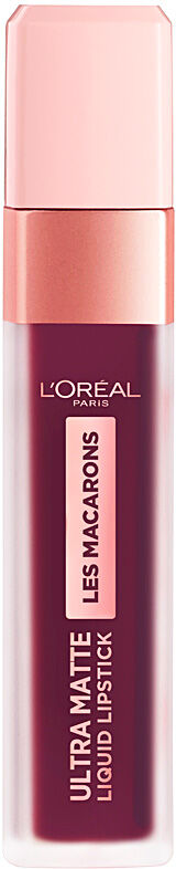 L'Oréal Les Macarons Ultra Matte Liquid Lipstick 830-blackcurrant c