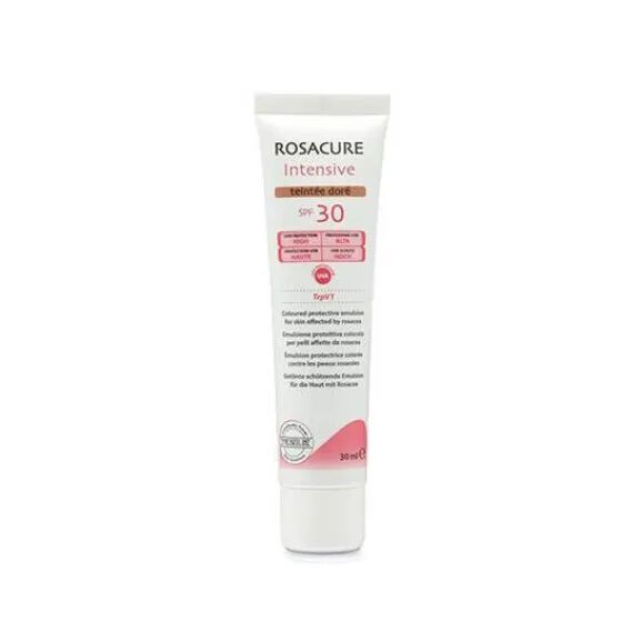 Cantabria Rosacure Intensive Emulsão Com Cor SPF30 Tom Dourado 30ml