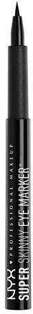 NYX Professional Makeup NYX Super Skinny Eyeliner Ponta de Filtro Fina - Carbon Black 1.1ml