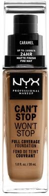 NYX Professional Makeup NYX Can't Stop Won't Stop Base - Caramel 30ml