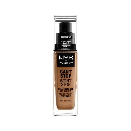 NYX Professional Makeup NYX Can't Stop Won't Stop Base - Neutral Tan 30ml