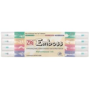 ZIG Emboss pennor (4)