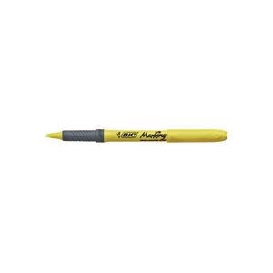 Överstrykningspenna Bic Highlighter Grip Gul