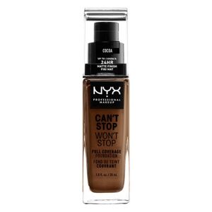 NYX Professional Makeup Can't Stop Won't Stop Foundation Cocoa 21 30 ml