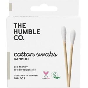 The Humble Co. Humble Natural Cotton Bomullspinnar Vit 100 st