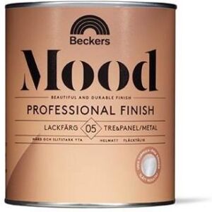 Beckers Lackfärg, Mood Pro Finish 05 Helmatt, 0.75l, Valfri Kulör, Färg & Tapeter