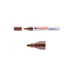 Glansig lackpenna 2.0mm - 4.0mm   Edding 750   brun