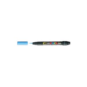 POSCA PCF-350 Märkpenna 1mm ljusblå pensel