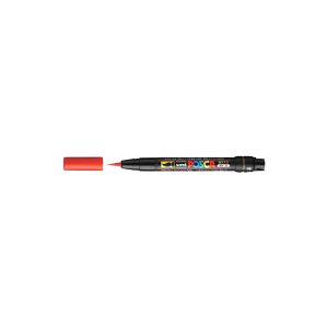 POSCA PCF-350 Märkpenna 1mm röd pensel