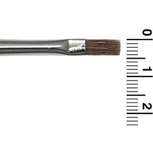 Oxhårs-penslar platta 2mm
