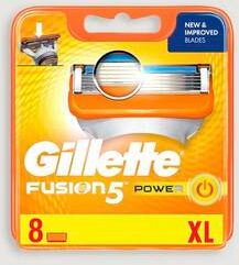 Gillette Rakblad Fusion Power 8-Pack  Male