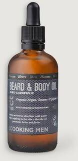 Ecooking Ecooking Men Beard & Body Oil 100ml Brun  Male Brun