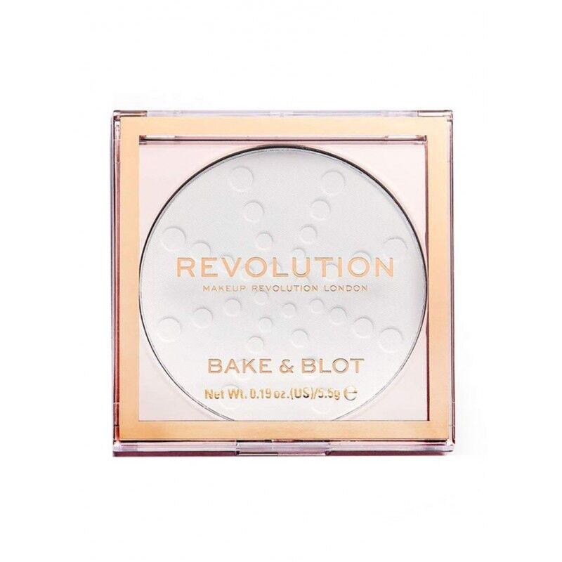 Revolution Makeup Bake & Blot Powder White 5,5 g Puder