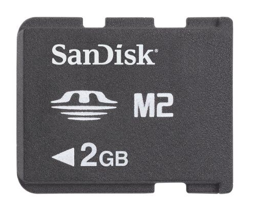 SDMSM2M-002G- SanDisk Memory Stick Micro M2 2 GB minneskort