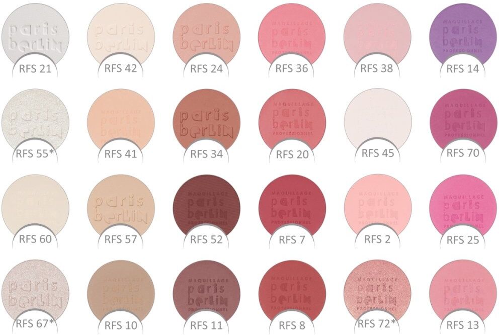 Paris Berlin Ögonskugga - Compact Powder Shadow (Färg: Rfs29, Variant: Ask Med Spegel)